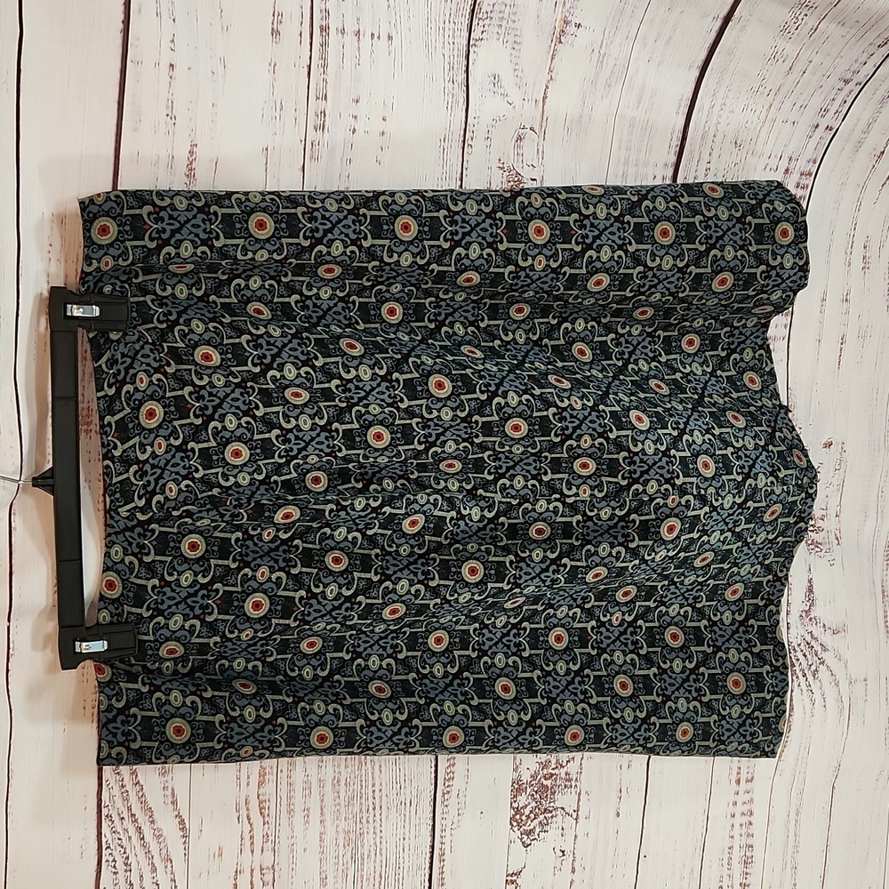 Merona silk midi pencil skirt